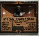 Epitafium Stefana Starzyńskiego, Prezydenta Warszawy, w Archikatedrze Św. Jana w Warszawie.