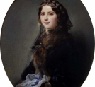 "Portret Lizy Przezdzieckiej" Franza Xavera Winterhaltera.