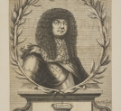 Portret Króla Michała - miedzioryt autorstwa Johanna Philippa Thelotta.