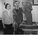 Jadwiga Smosarska i Aleksander Żabczyński w filmie "Jadzia" z 1936 roku. .