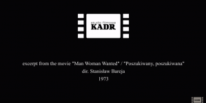 "Poszukiwany, poszukiwana" Stanisława Barei (fragment filmu).