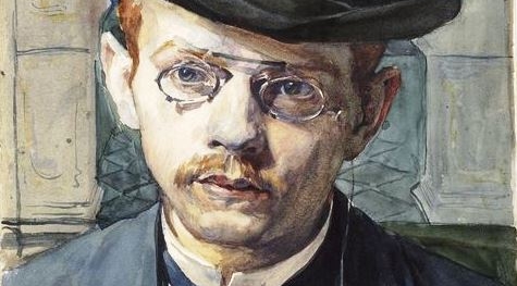  Autoportret Józefa Mehoffera.  