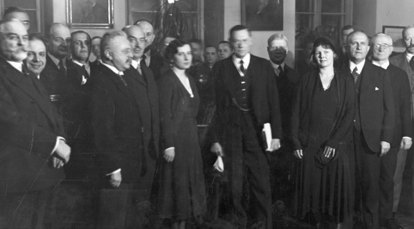  Herbert Richmond z wizytą w Warszawie 11.12.1931 r.  
