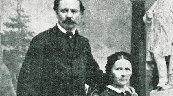  Lubin Olewiński z żoną.  