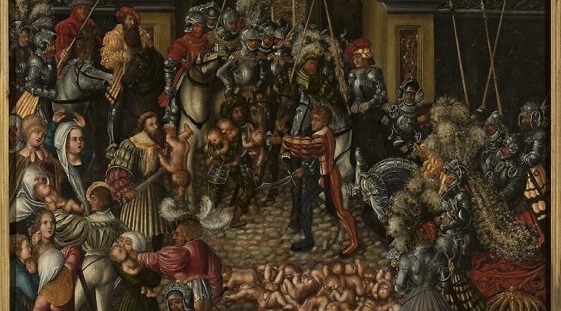  "Rzeź niewiniątek" Lucasa Cranacha.  