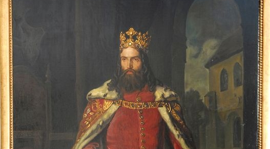  "Portret Kazimierza Wielkiego" Leopolda Loefflera.  