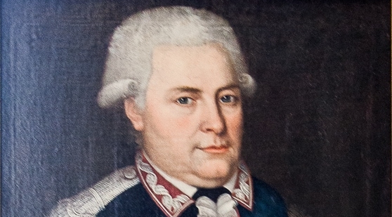  "Portret Jana hrabiego Miera" Eustachego Bielawskiego.  