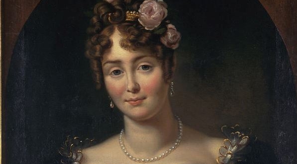  "Portret Marii Walewskiej (1786-1817)"  Françoisa-Pascala-Simona Gérarda.  