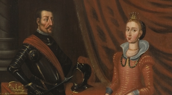  "Kazimierz IV (1427-1492), Król Polski i jego żona Elżbieta (1437-1505), arcyksiężna Arustii, Królowa Polski".  