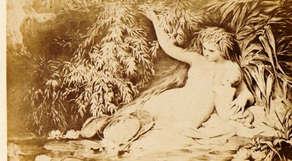  Reprodukcja obrazu "Rybka" Ludwika Kurelli.  