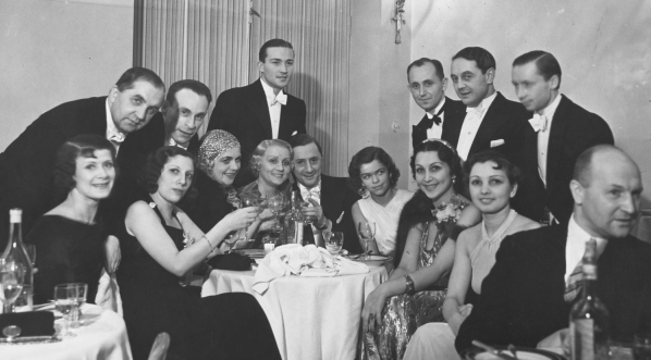  Bal mody w Hotelu Europejskim w Warszawie 11.01.1936 r.  