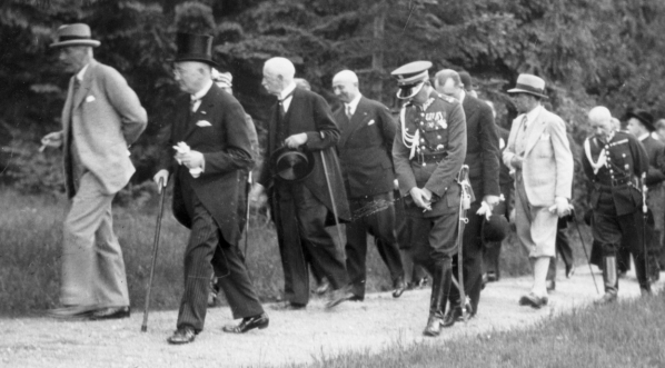  Wizyta prezydenta RP Ignacego Mościckiego w Wielkopolsce-pobyt w Smogulcu w maju 1929 roku. (4).  