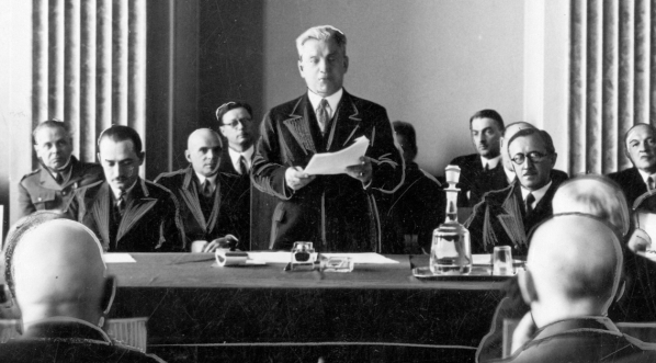  Posiedzenie Państwowej Rady Komunikacyjnej w Warszawie 5.07.1937 r.  