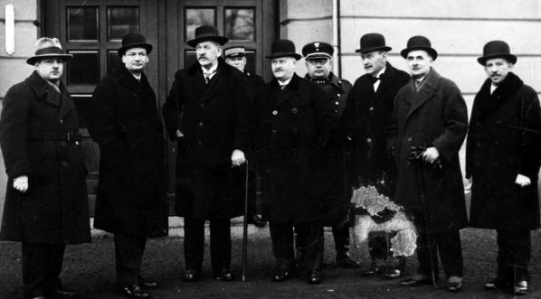  Wizyta ministra robót publicznych Jędrzeja Moraczewskiego w Poznaniu 23.11.1929 roku.  