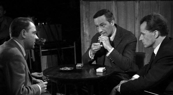  Scena z filmu Witolda Lesiewicza "Miejsce dla jednego" z 1965 roku.  