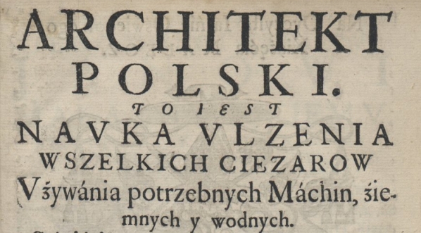  Stanisław Solski "Architekt polski [...]" (strona tytułowa)  