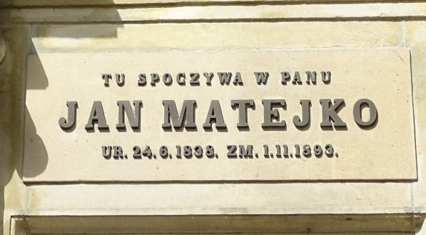  Grobowiec Jana Matejki na cmentarzu Rakowickim w Krakowie.  