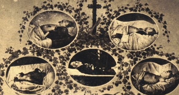  "Pięciu poległych 27 podczas manifestacji patriotycznej 27 lutego 1861 r." Karola Beyera.  