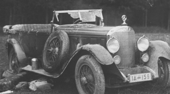  Wypadek samochodowy hrabiego Aleksandra Skrzyńskiego we wrześniu 1931 roku.  