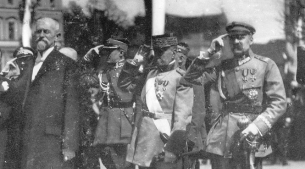  Wizyta marszałka Ferdynanda Focha w Warszawie 3.05.1923 r.  
