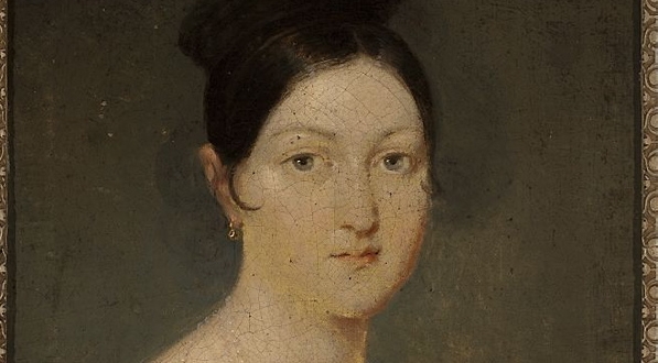  "Portret kobiety" namalowany przez Jana Rustema.  