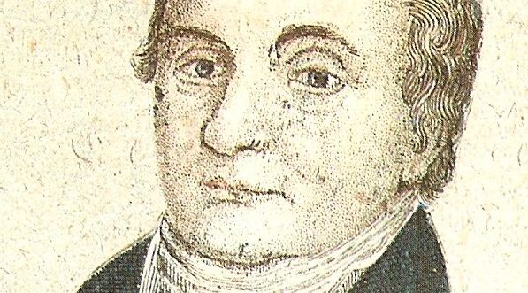  "Józef Wybicki (1747-1822) - autor słów polskiego hymnu narodowego. "  