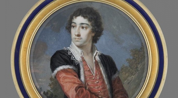  "Portret ks. Adama Jerzego Czartoryskiego w wieku lat 18, w stroju balowym" Wincentego Lesseura.  