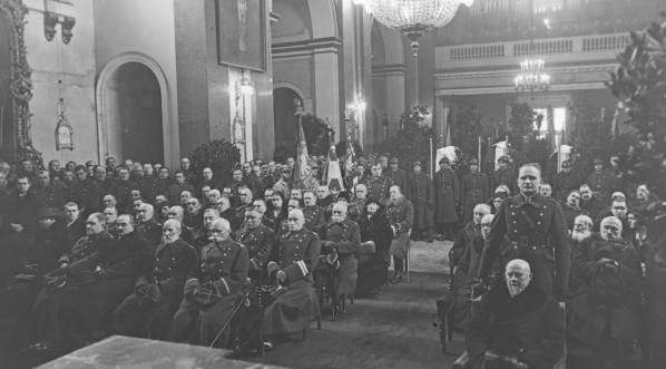  Uroczystości rocznicowe bitwy pod Rarańczą w Warszawie 18.02.1933 r.  