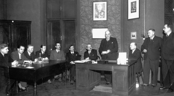  Posiedzenie informacyjne dla prasy Ligi Morskiej i Kolonialnej w Krakowie 15.02.1938 r.  