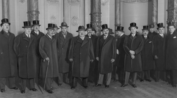  Wizyta ministra rolnictwa Bronisława Nakoniecznikow-Klukowskiego na Węgrzech - pobyt w Budapeszcie 26.03.1934 r.  