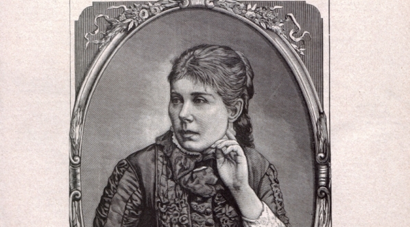  Portret Marii Konopnickiej na okładce gazety z 1883 roku.  