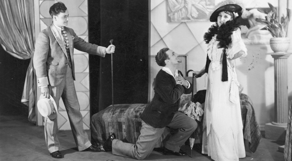  Przedstawienie "Królowa Przedmieścia" w Teatrze Polskim w Katowicach w 1936 roku.  