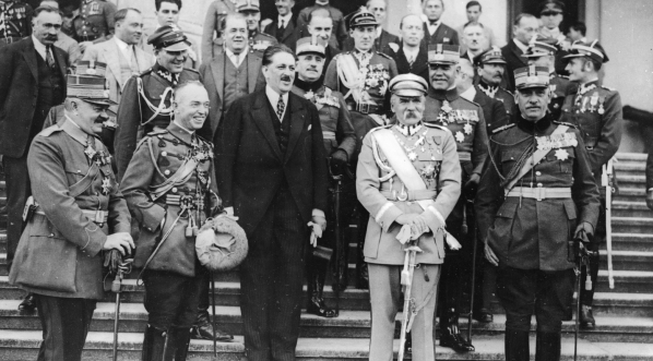  Wizyta marszałka Józefa Piłsudskiego w Rumunii w 1928 roku.  