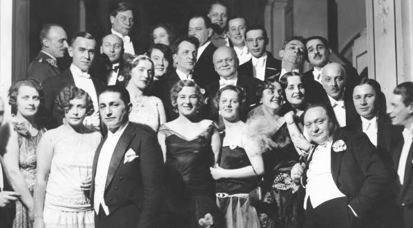  Bal Związku Autorów Dramatycznych w Hotelu Europejskim w Warszawie w 1929 roku.  