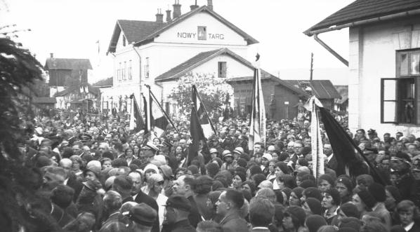  Przewiezienie zwłok Władysława Orkana z Krakowa do Zakopanego w  1931 roku.  