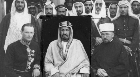  Wizyta radcy Wydziału Wschodniego MSZ hr Edwarda Raczyńskiego z małżonką w Królestwie Al-Hidżaz w 1930 roku.  