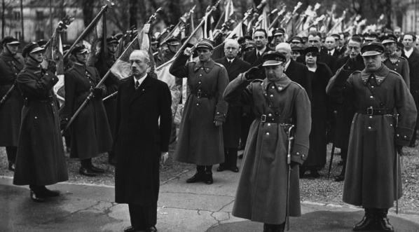  Ogólnopolska odprawa Związku Strzeleckiego w Warszawie w kwietniu 1934 roku.  