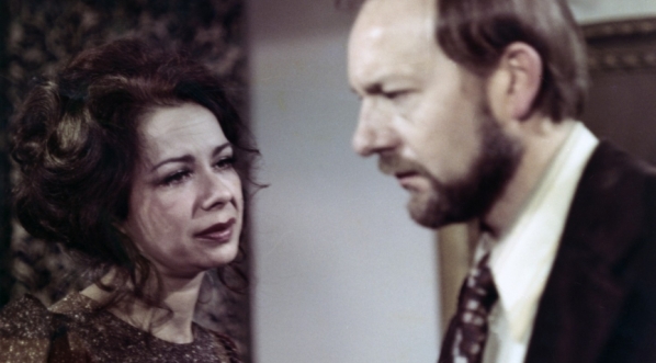  Lidia Korsakówna i Jerzy Kamas w filmie Gerarda Zalewskiego "Dom moich snów" z 1975 roku.  