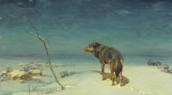  "Samotny wilk" Alfreda Wierusz-Kowalskiego.  