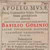 Bazyli (Błażej Bazyli) Goliniusz