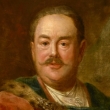 "Portret Jana Klemensa Branickiego (1689-1771), hetmana wielkiego koronnego" Augustyna Mirysa. ...