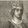 Portret Rychezy, żony Mieszka II, na pierwszej stronie "Tygodnika Illustrowanego". ...