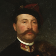 "Portret Maksymiliana Rodakowskiego, brata artysty" Henryka Rodakowskiego. ...