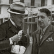 Leon Wyrwicz i Józef Flach podczas pobytu wypoczynkowego w Krynicy ...