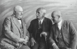 Mieczysław Frenkiel, Julian Fałat i Kornel Makuszyński. ...