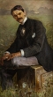 "Portret dr Eugeniusza Borzęckiego" Jacka Malczewskiego. ...