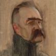 "Portret Józefa Piłsudskiego" Konrada Krzyżanowskiego. ...