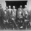 Uczestnicy Międzynarodowego Turnieju Szachowego w Kissingen we wrześniu 1928 roku. ...