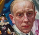 "Autoportret z Pierrotem" Ignacego Pieńkowskiego.
