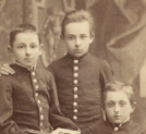 Portret braci Kazimierza, Bohdana i Jana Kelles-Krauz z 1895 roku.